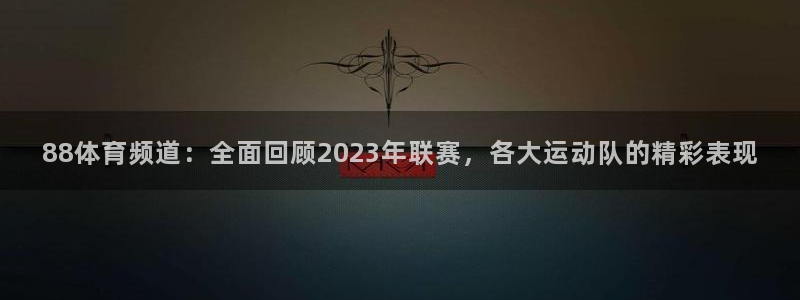 88体育频道：全面回顾2023年联赛，各大运动队的精彩表现
